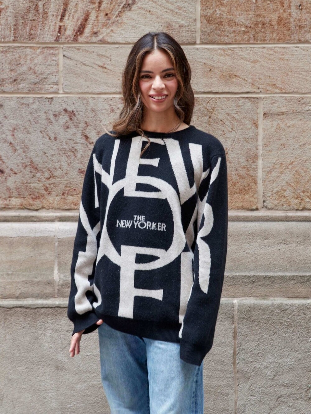 Garin the New Yorker Cashmere Sweater in Black size S NWT